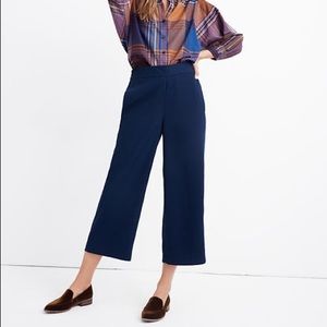 Madewell cropped wide leg pants